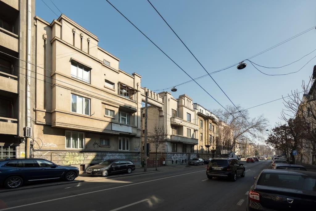 Exquisite Art Deco 2Br Apartment Prime Location Bukarest Exterior foto